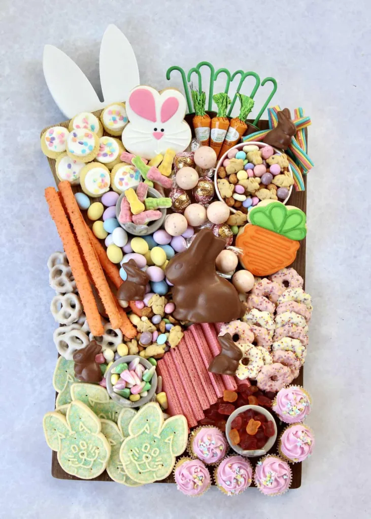 bunny treats board