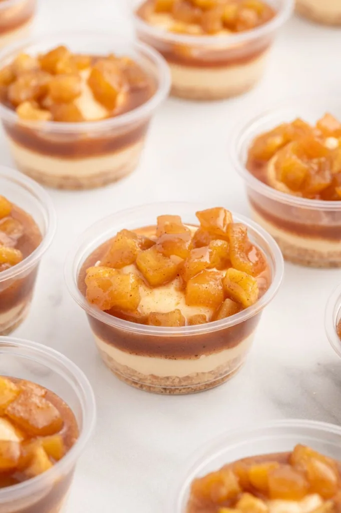 caramel apple dessert cups