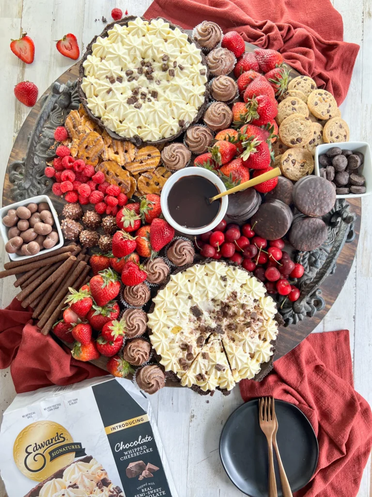 cheesecake dessert board