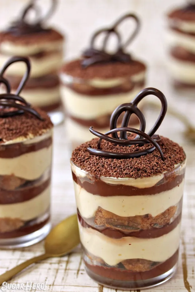 chocolate tiramisu cups