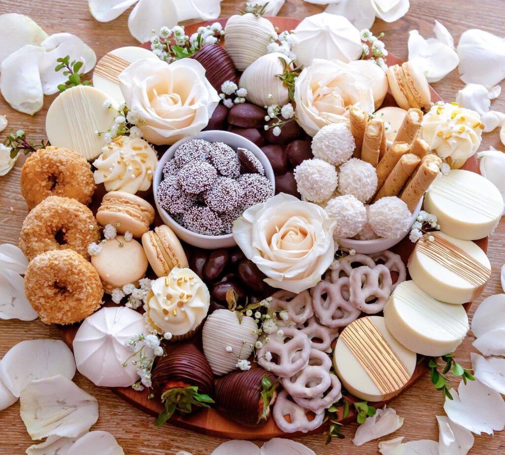 dessert wedding charcuterie board