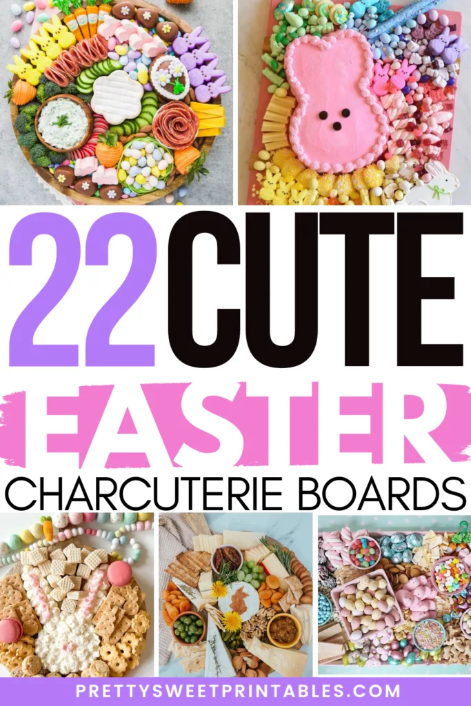 easter charcuterie boards