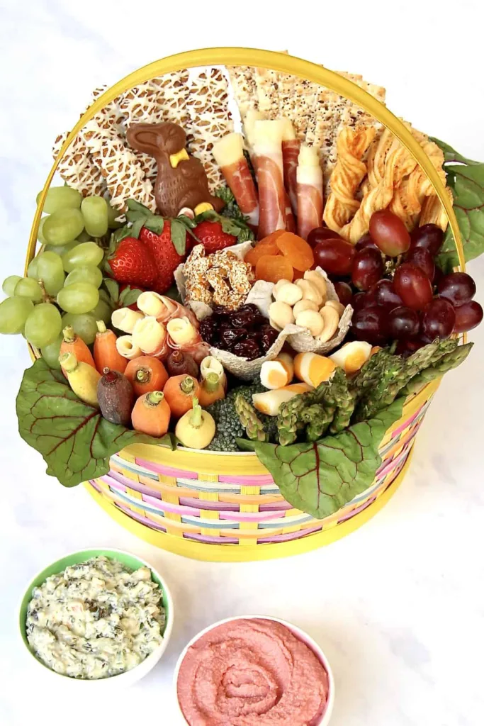 easter snack basket