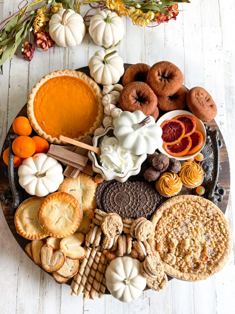 fall dessert charcuterie board