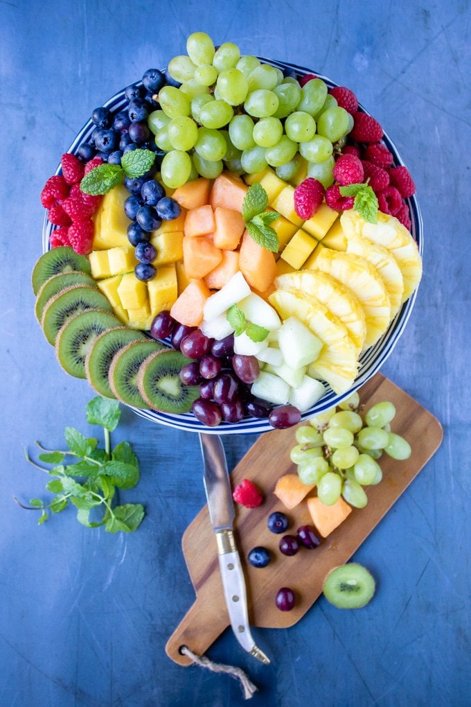 fresh fruit platter
