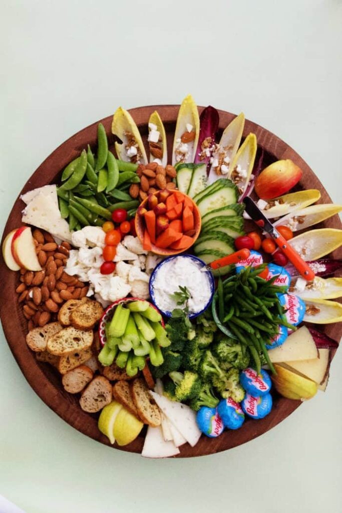 healthy cheese board
