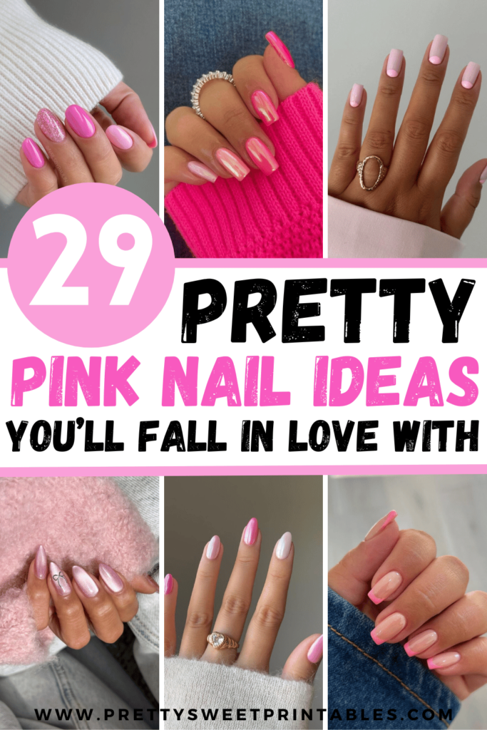 pink nail ideas