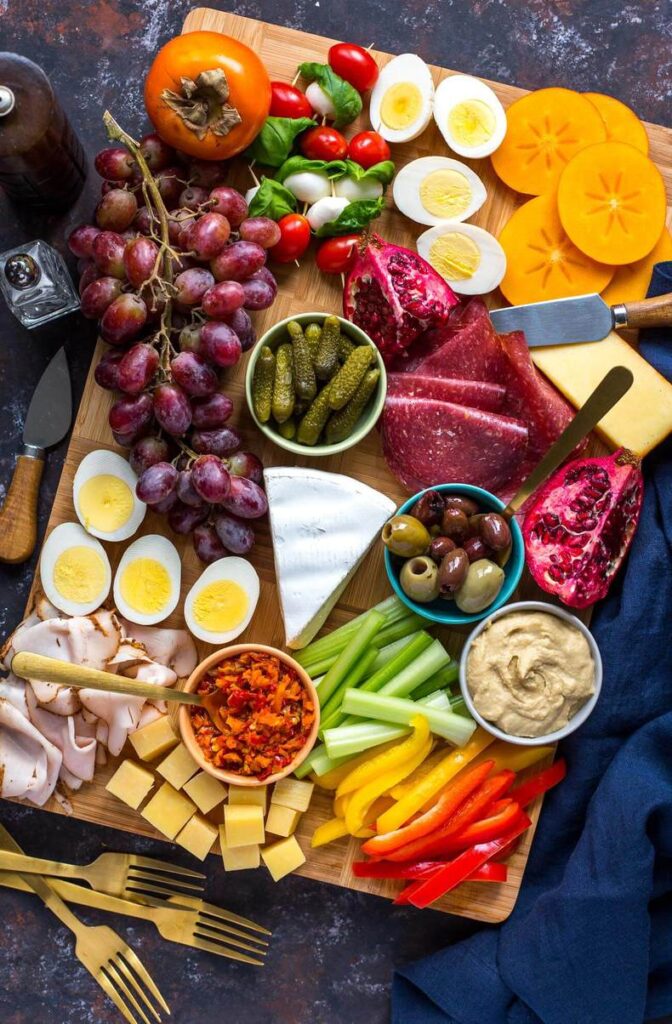 protein packed charcuterie