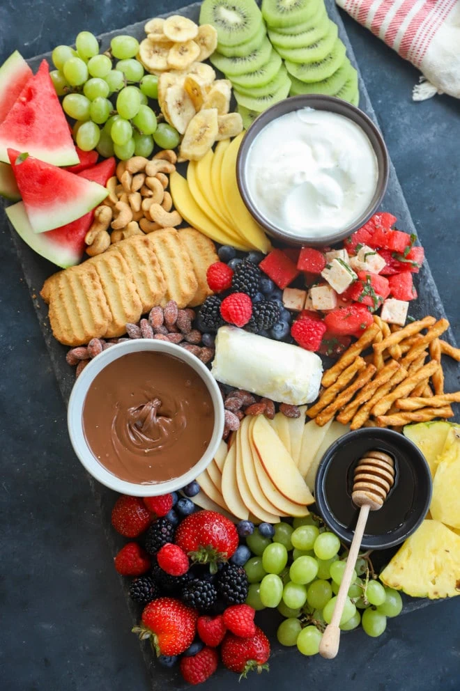 simple fruit charcuterie