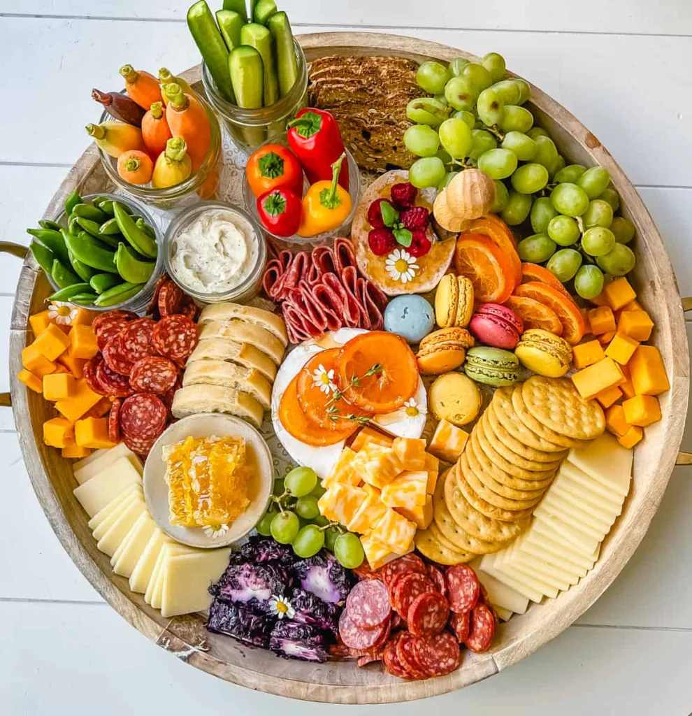 spring charcuterie board