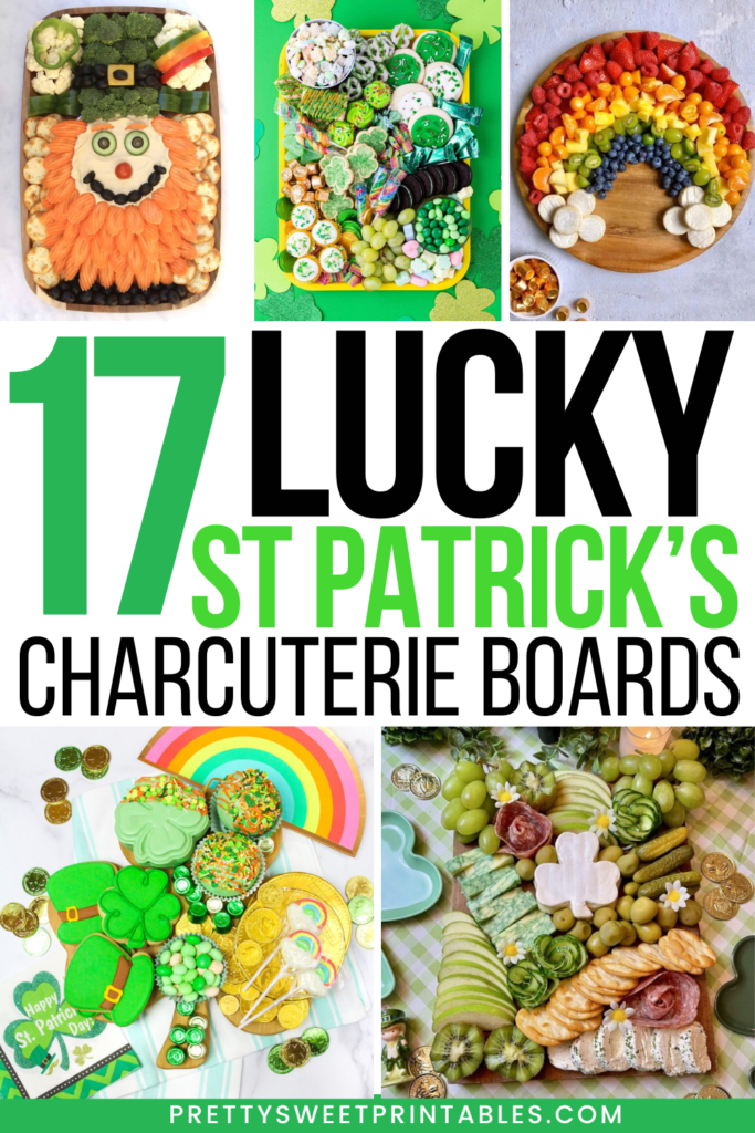 st patricks day charcuterie boards