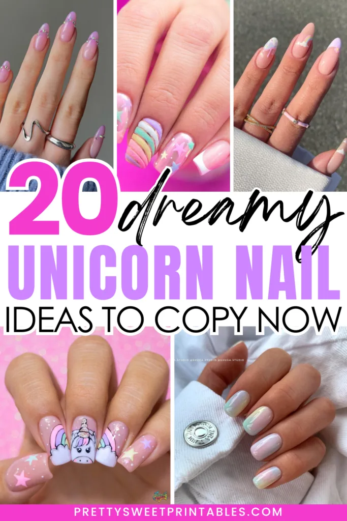 unicorn nail ideas