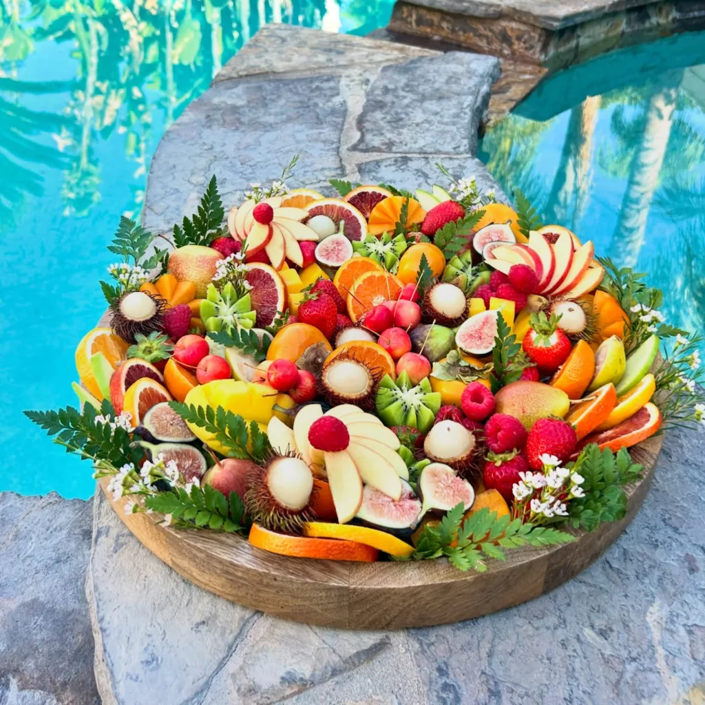wedding fruit tray