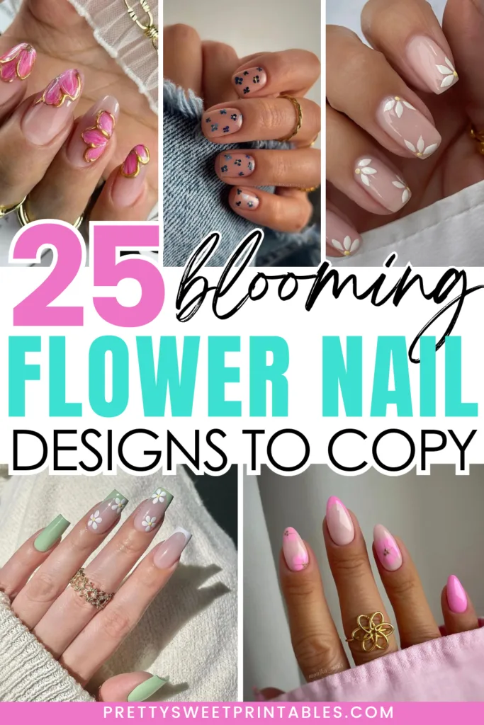 flower nail designs