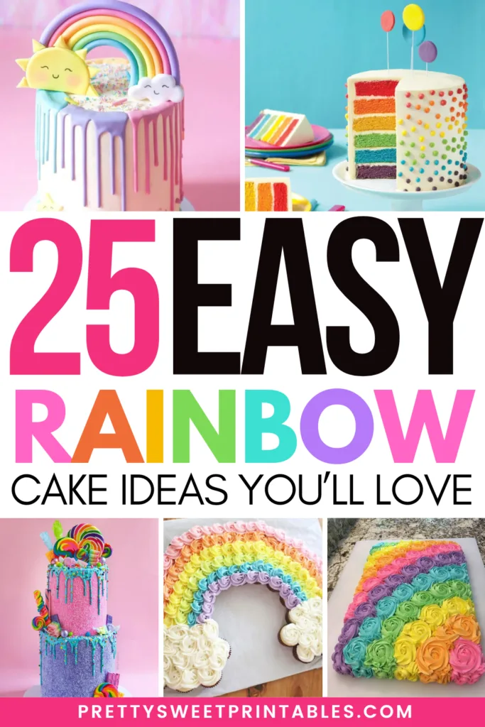 rainbow cake ideas