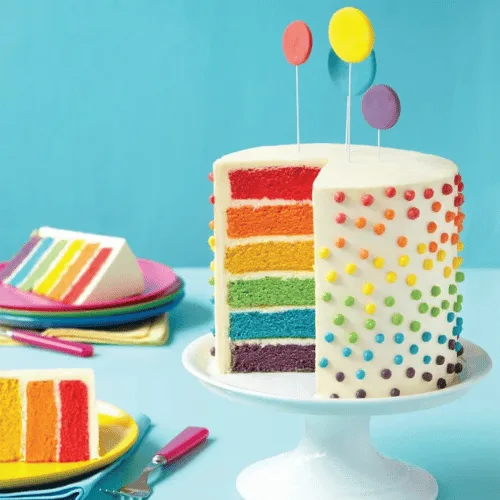 rainbow cake ideas featured