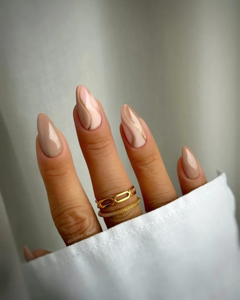 beige swirls