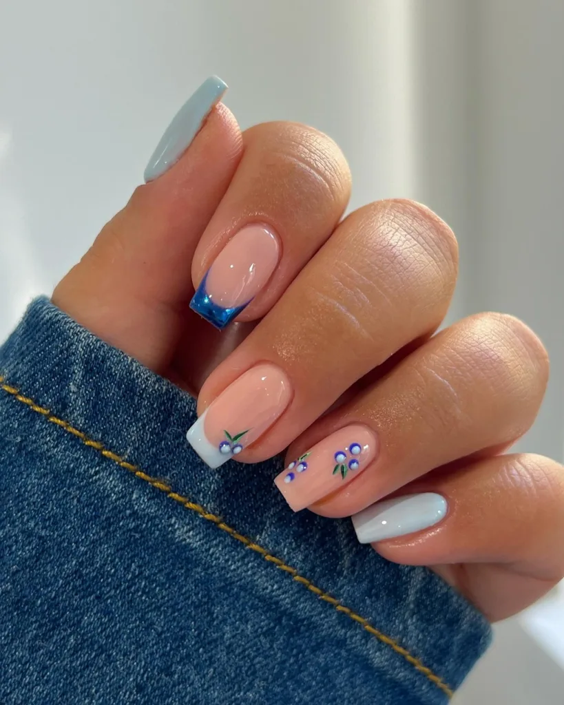 blueberry nails