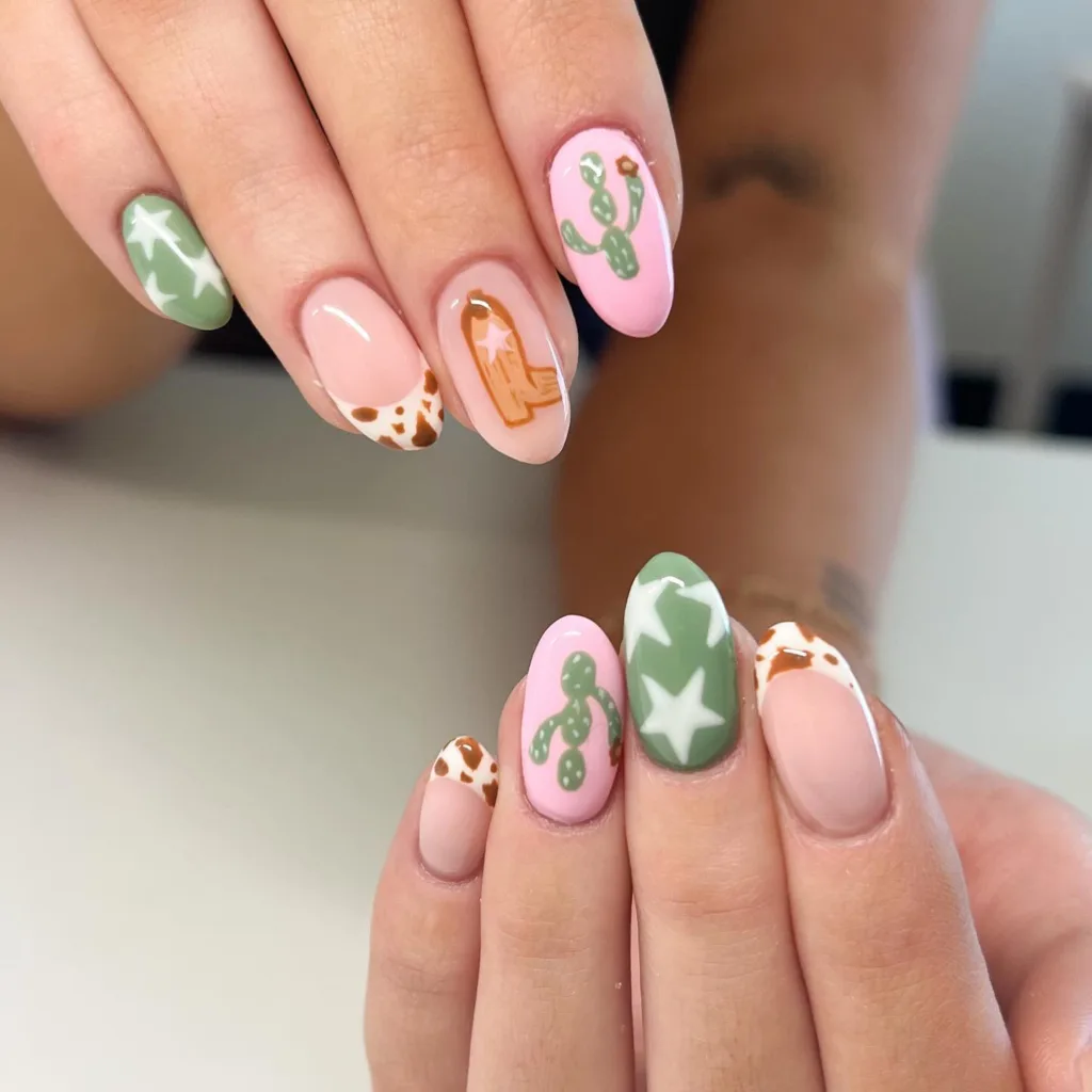cowgirl nails