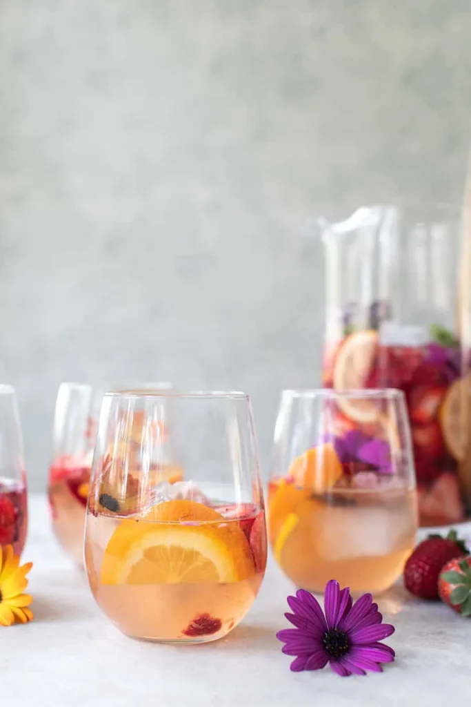 floral sangria