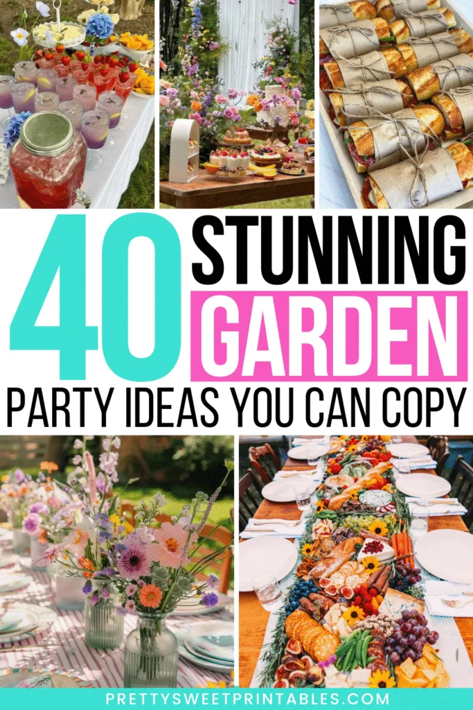 garden party decorations