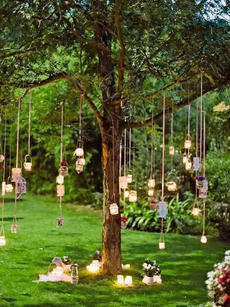 hanging lanterns