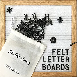 felt letter board
