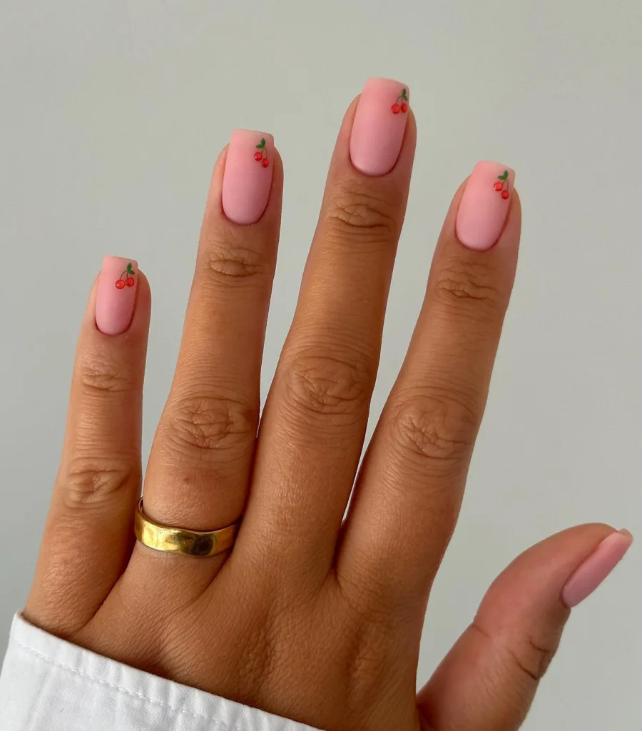 nude and cherries