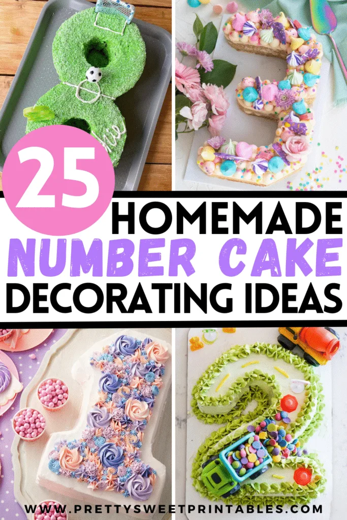 number cake decorating ideas