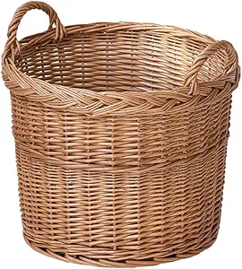 rattan laundry basket