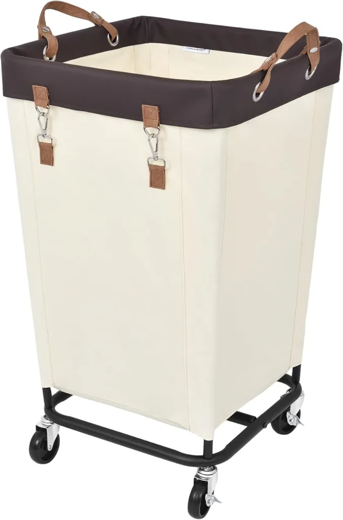 rolling laundry hamper