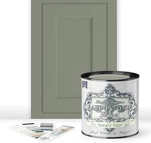 sage green cabinet paint