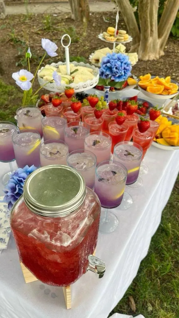 setup a drink station
