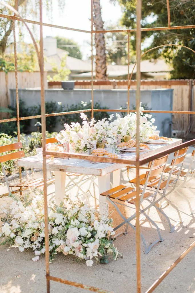 spring table setting