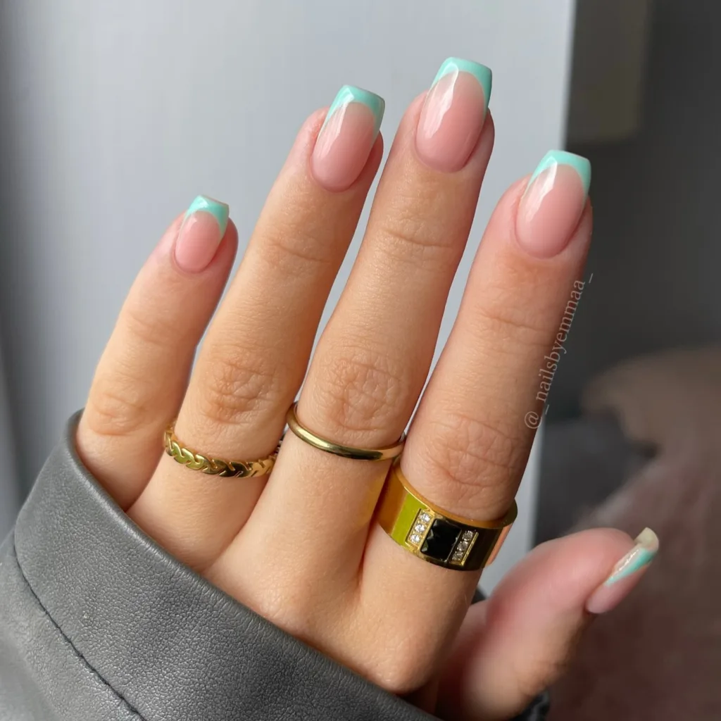 tiffany french tip nails