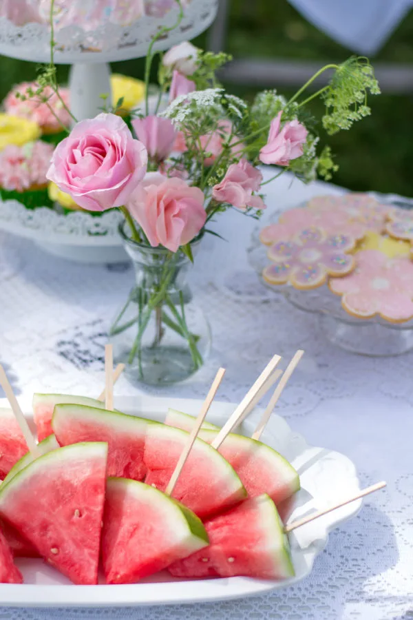 watermelon on a stick