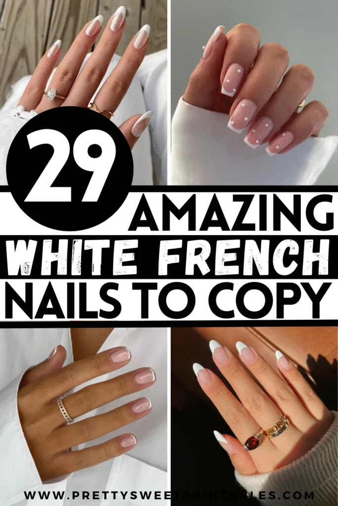 white French manicure