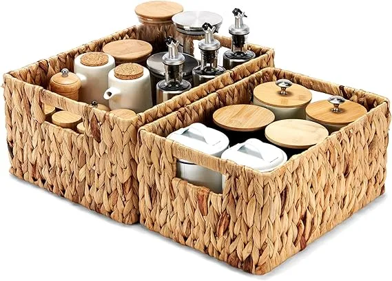 wicker basket storage
