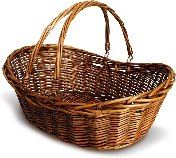wicker picnic basket