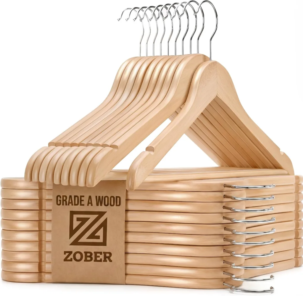 wooden hangers