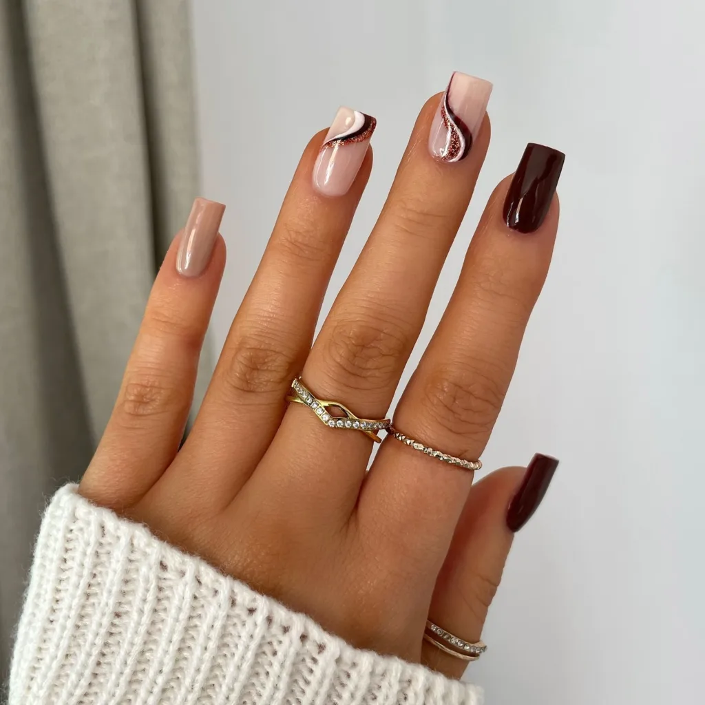chocolate swirls