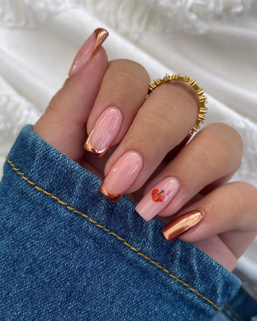 copper chrome pumpkin french