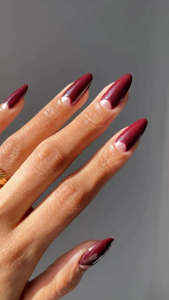 half moon burgundy