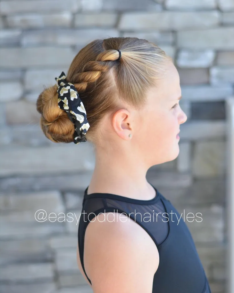 rope twist braid into rope twist bun