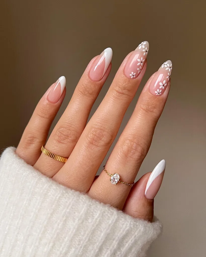 side french floral