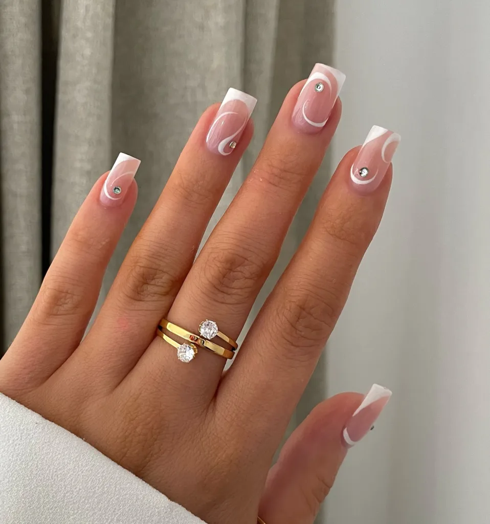 swirls & jewels