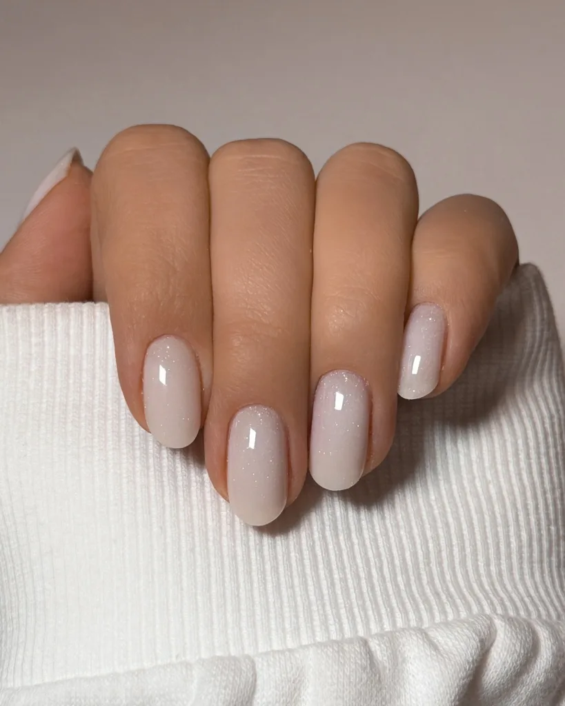 white shimmer