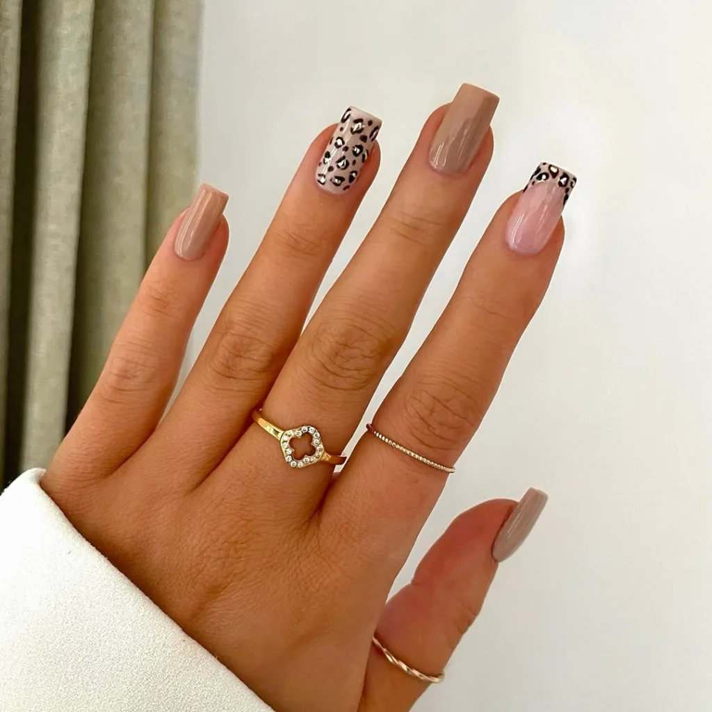 chrome leopard print