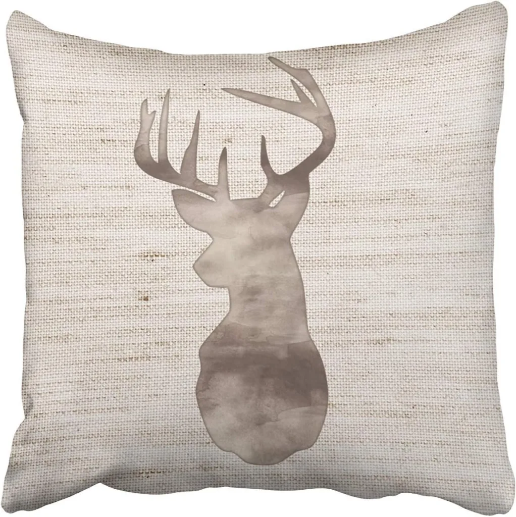 deer pillow cover