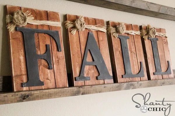 diy chalkboard sign